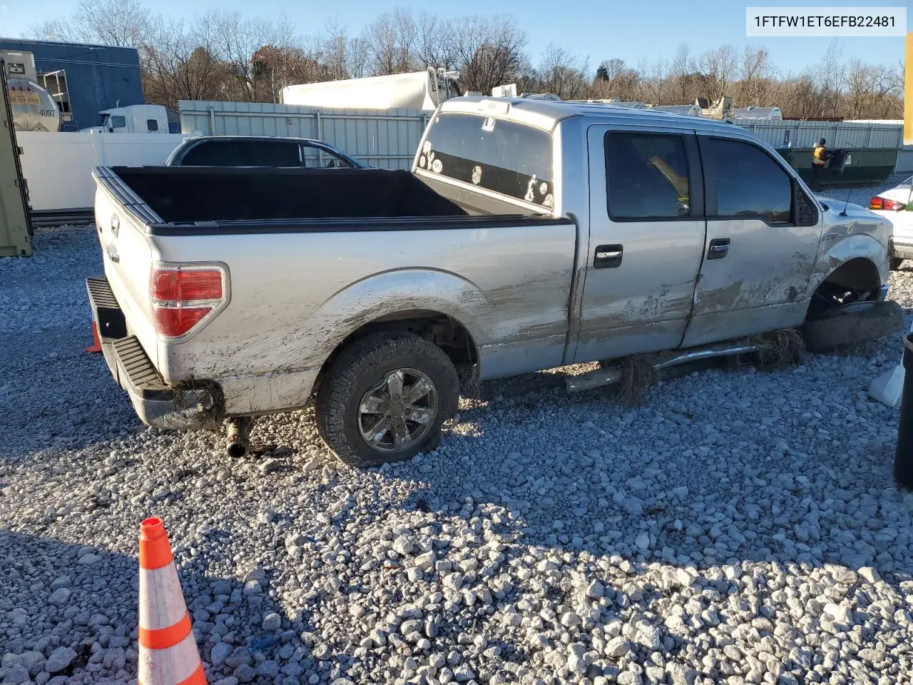 1FTFW1ET6EFB22481 2014 Ford F150 Supercrew