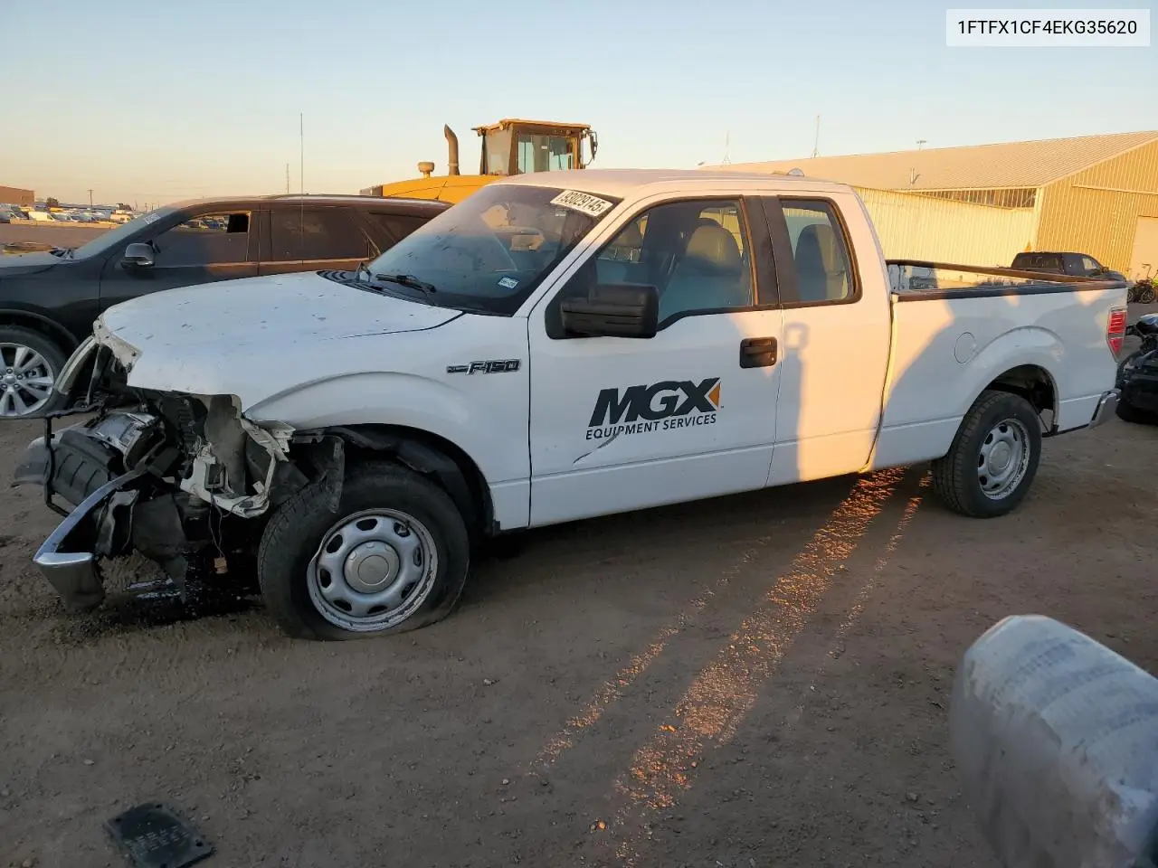 1FTFX1CF4EKG35620 2014 Ford F150 Super Cab