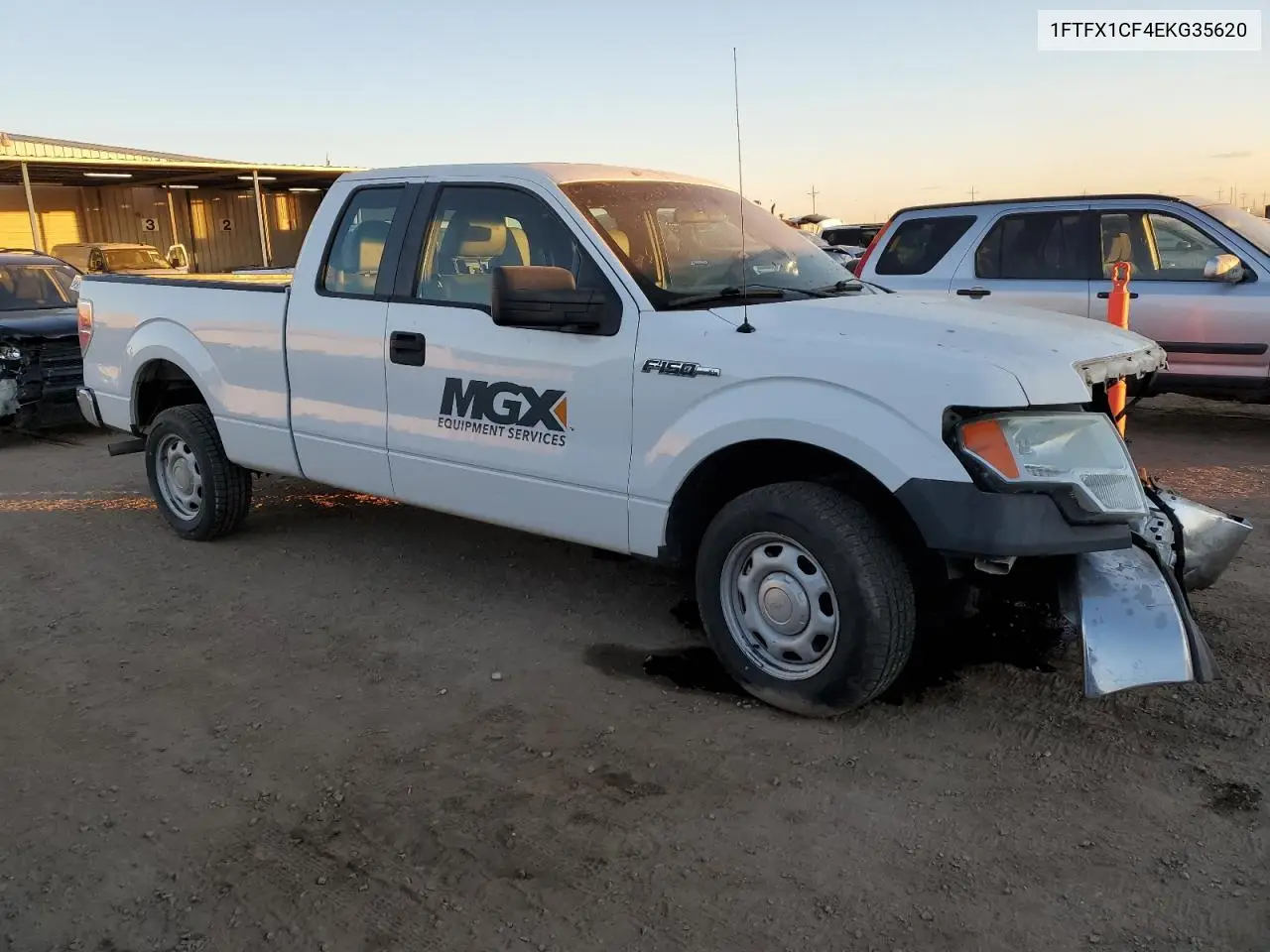 1FTFX1CF4EKG35620 2014 Ford F150 Super Cab