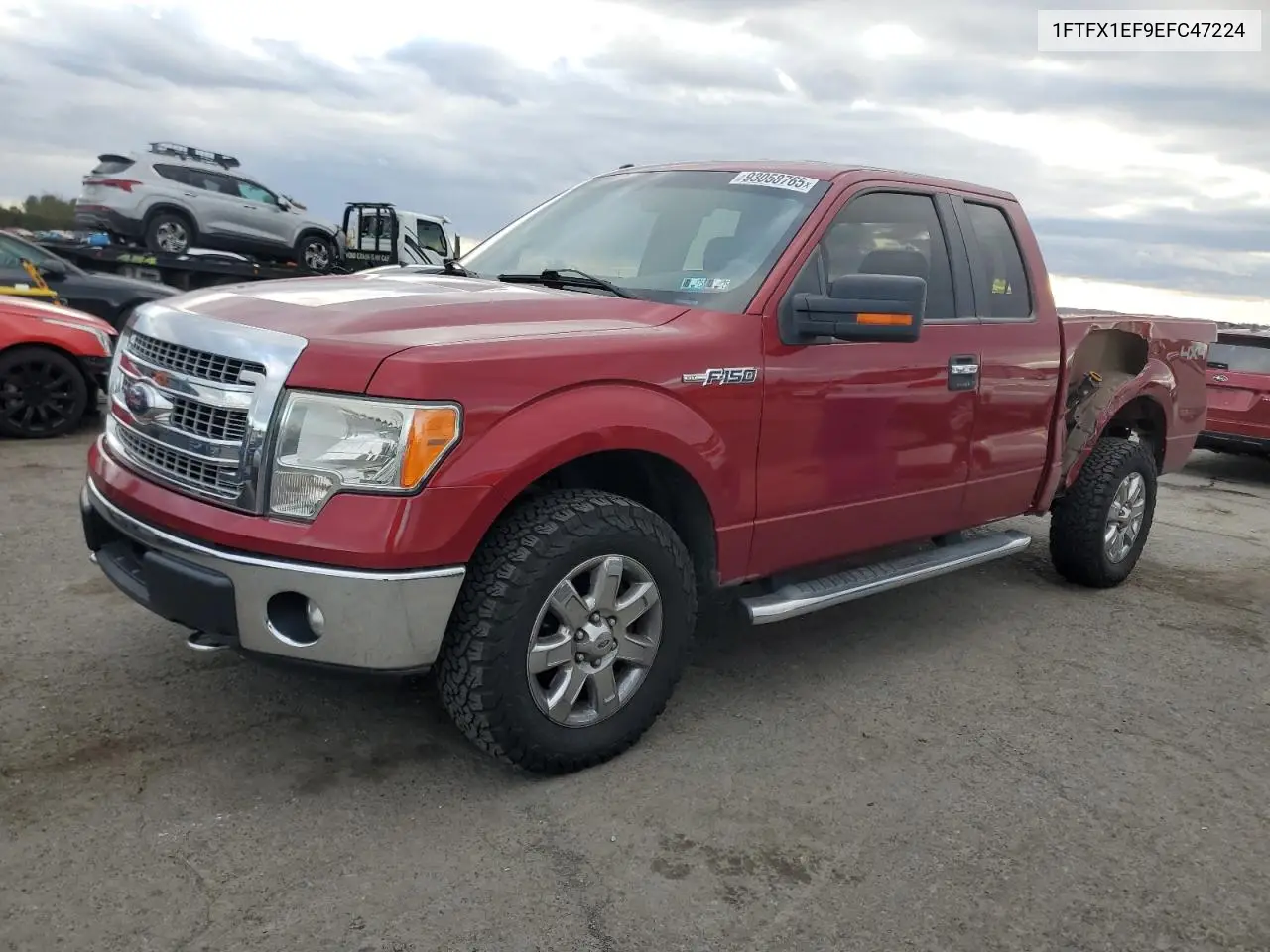 1FTFX1EF9EFC47224 2014 Ford F150 Super Cab