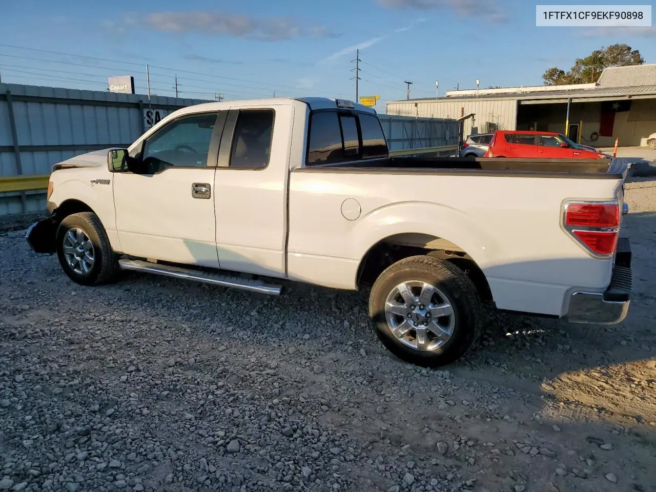 1FTFX1CF9EKF90898 2014 Ford F150 Super Cab
