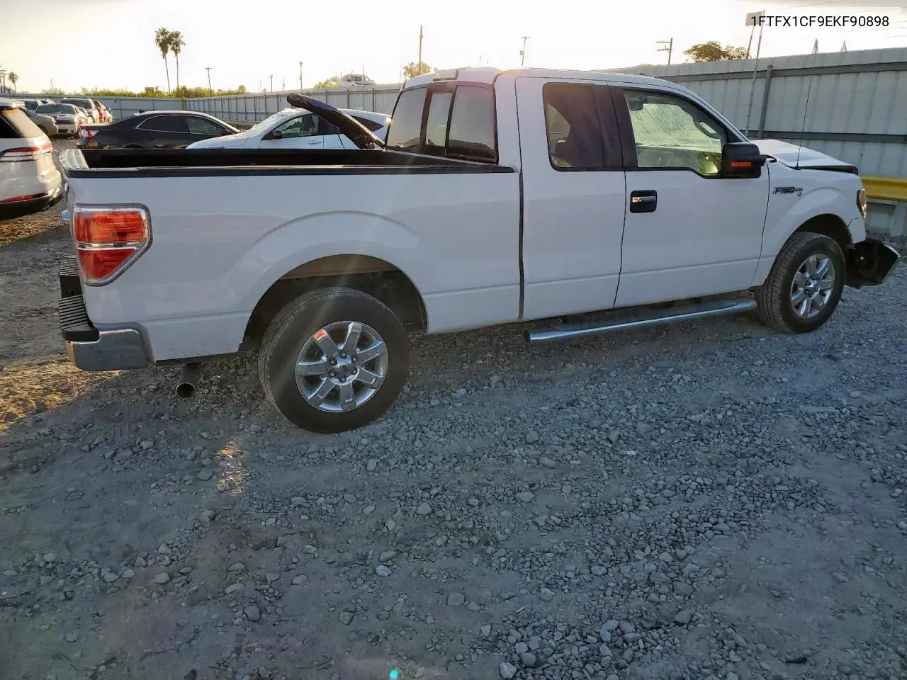 1FTFX1CF9EKF90898 2014 Ford F150 Super Cab
