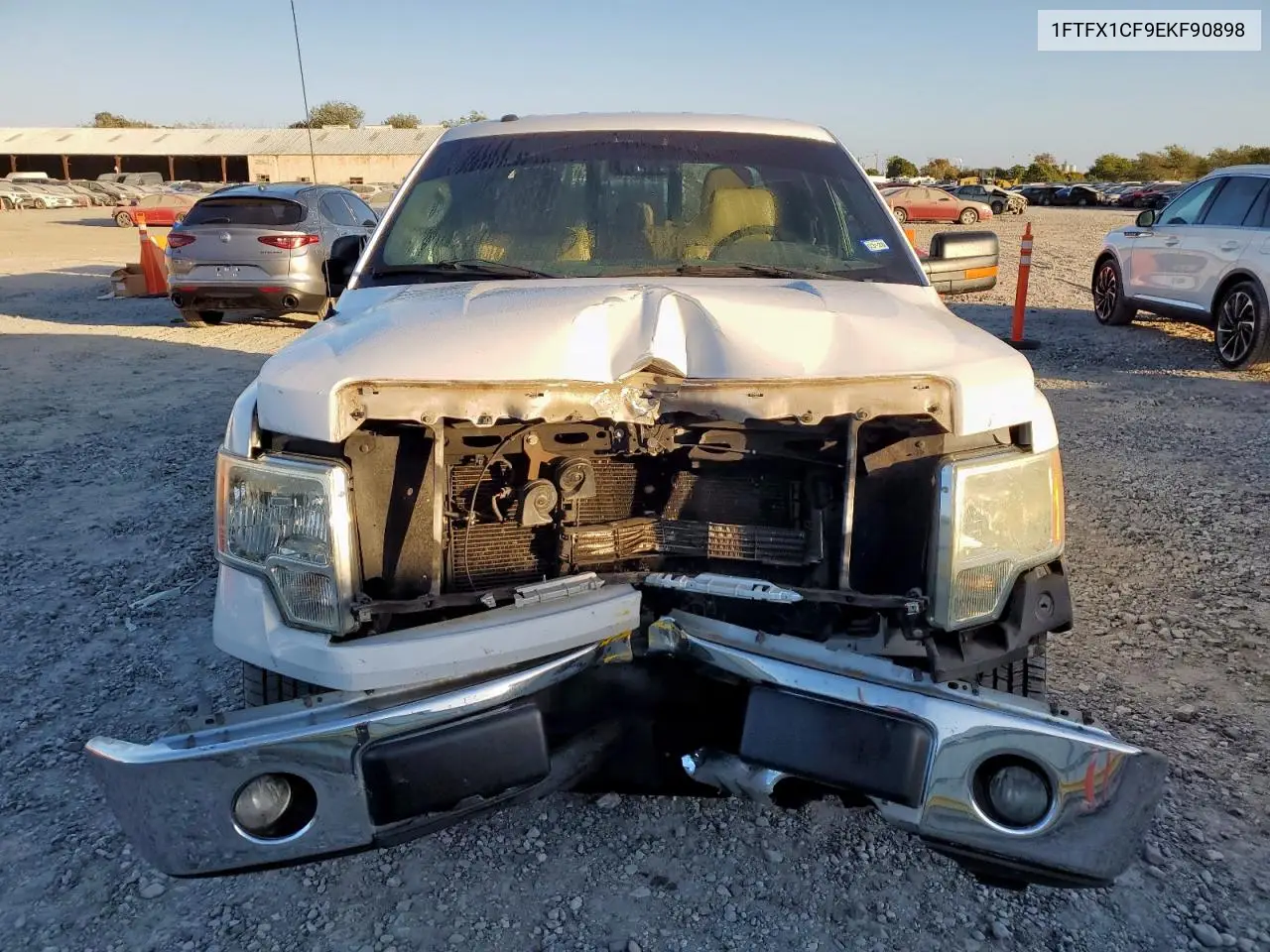 1FTFX1CF9EKF90898 2014 Ford F150 Super Cab