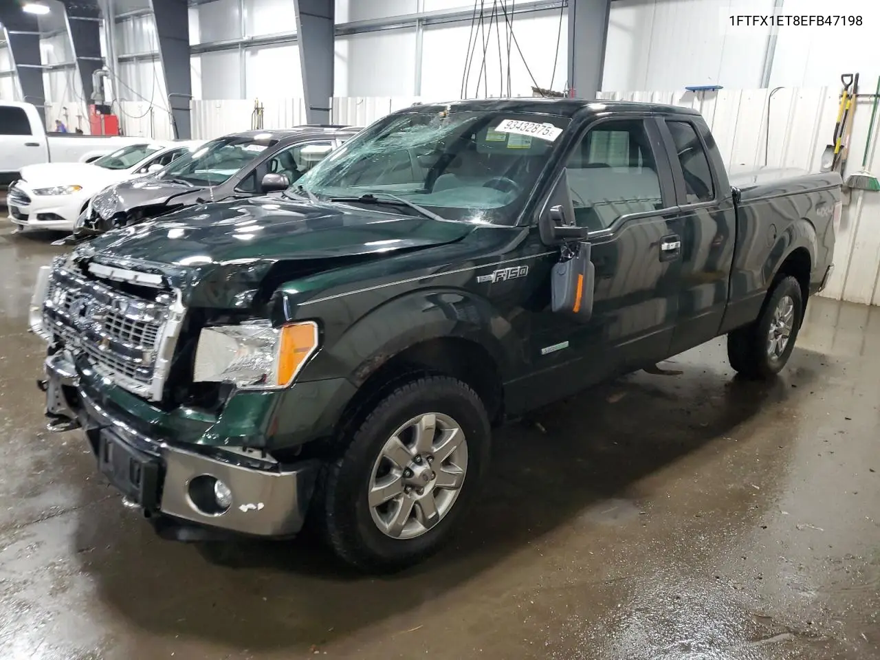 1FTFX1ET8EFB47198 2014 Ford F150 Super Cab