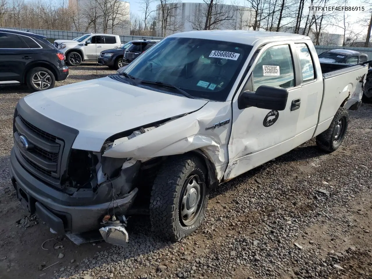 1FTFX1EF4EFB86915 2014 Ford F150 Super Cab