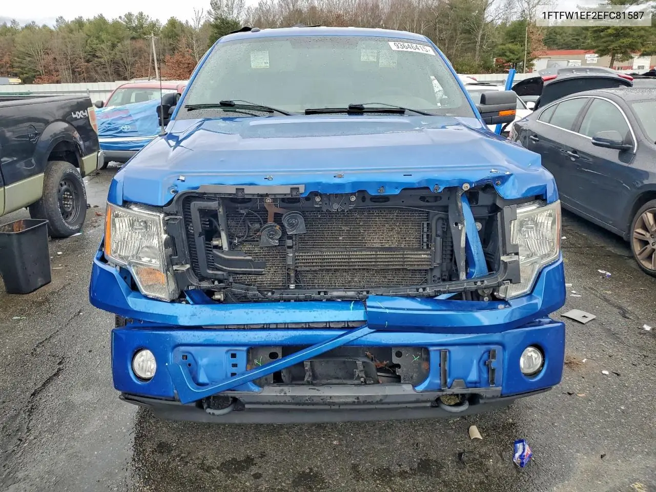 1FTFW1EF2EFC81587 2014 Ford F150 Supercrew