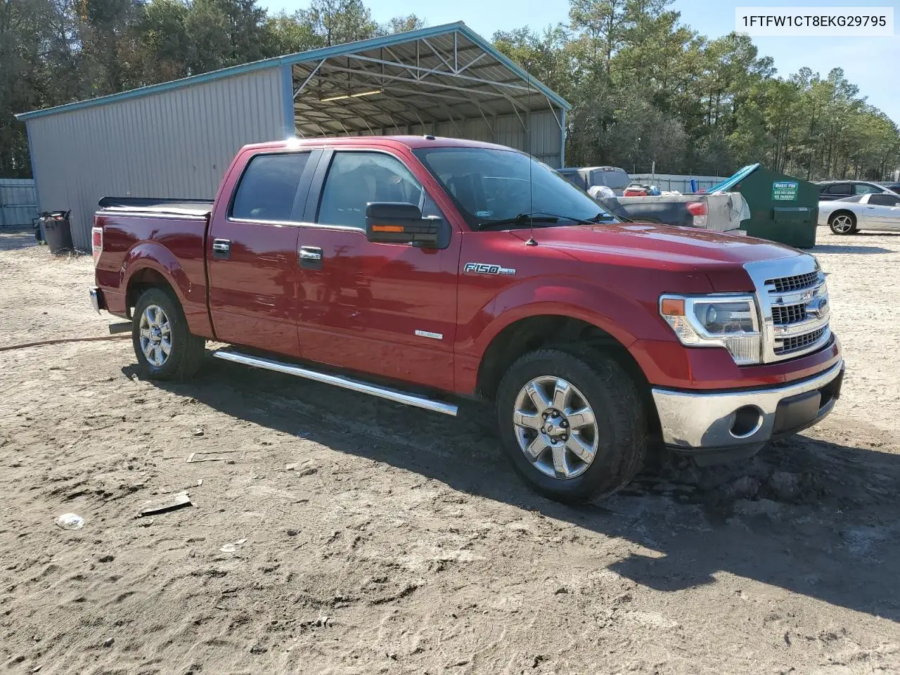 1FTFW1CT8EKG29795 2014 Ford F150 Supercrew