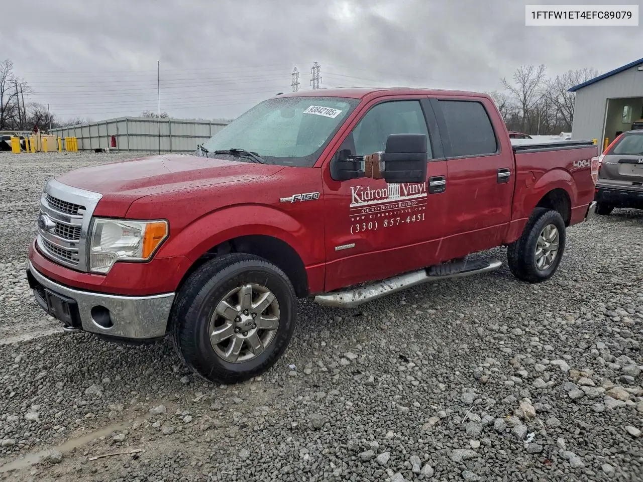 1FTFW1ET4EFC89079 2014 Ford F150 Supercrew