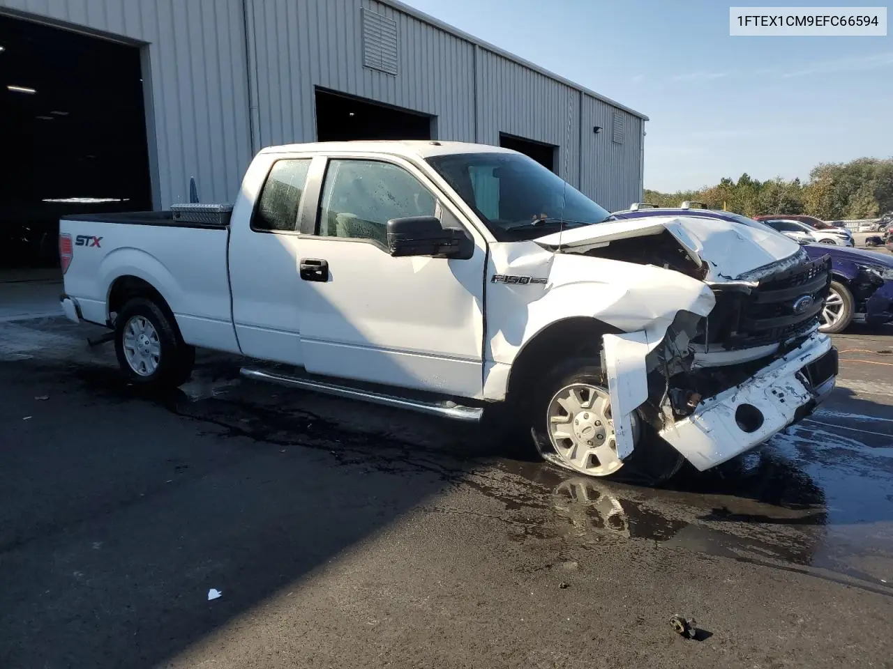 1FTEX1CM9EFC66594 2014 Ford F150 Super Cab