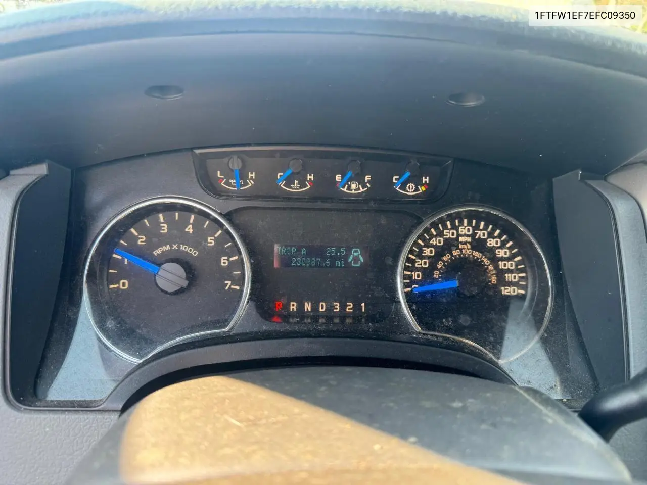 1FTFW1EF7EFC09350 2014 Ford F150 Supercrew