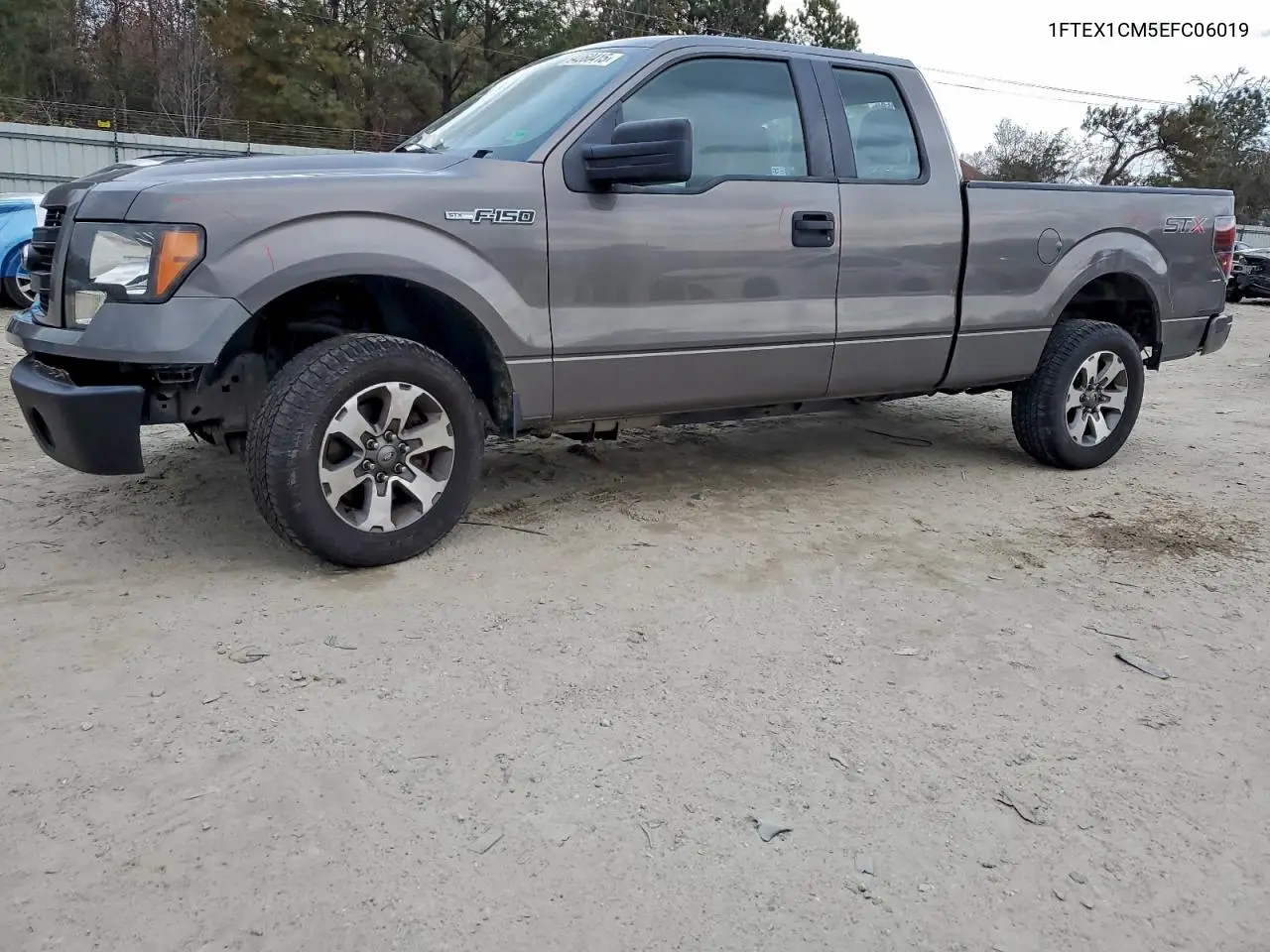1FTEX1CM5EFC06019 2014 Ford F150 Super Cab