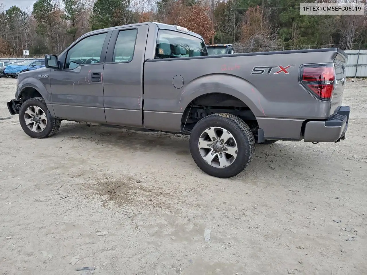 1FTEX1CM5EFC06019 2014 Ford F150 Super Cab