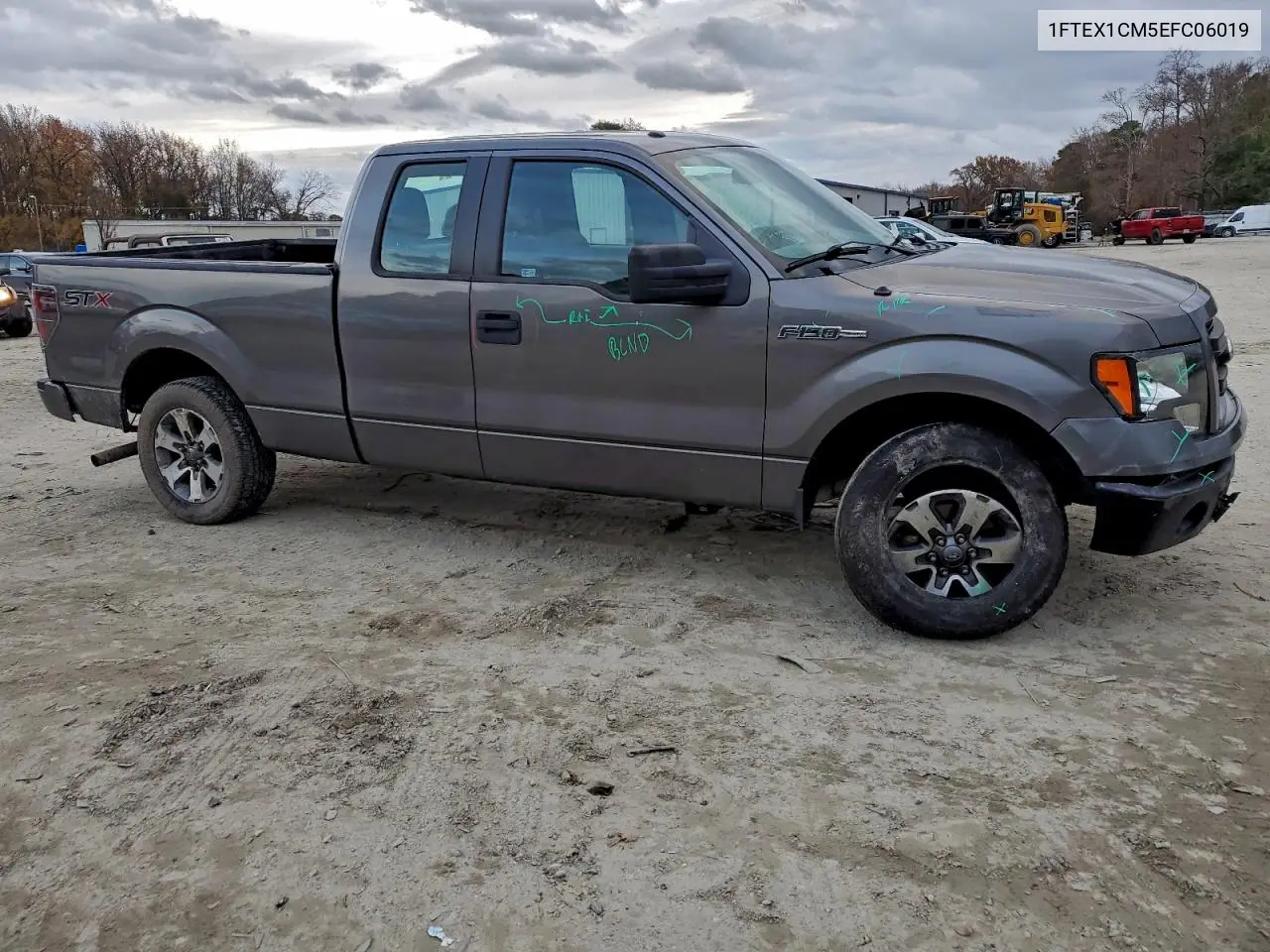 1FTEX1CM5EFC06019 2014 Ford F150 Super Cab