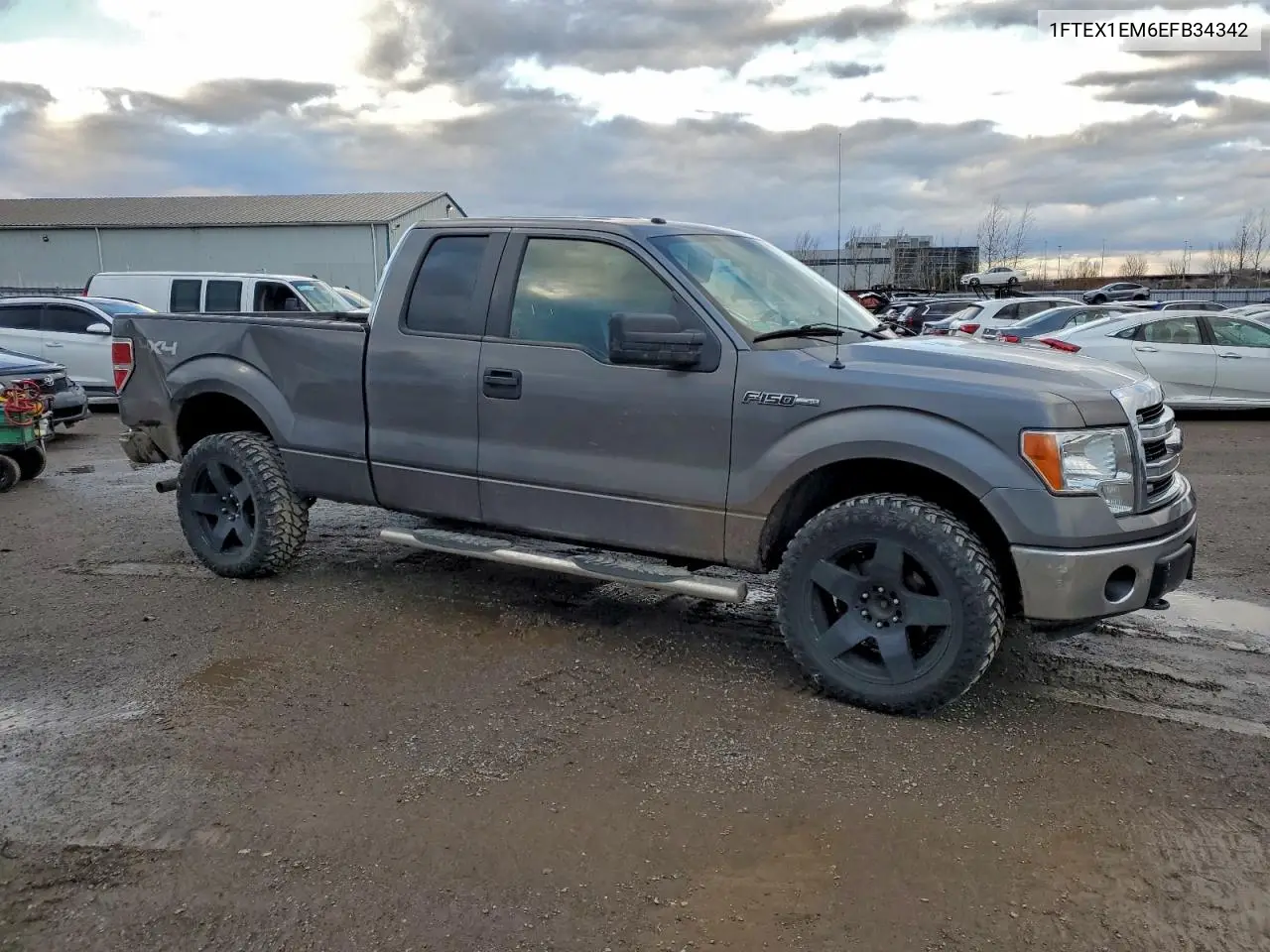 1FTEX1EM6EFB34342 2014 Ford F150 Super Cab