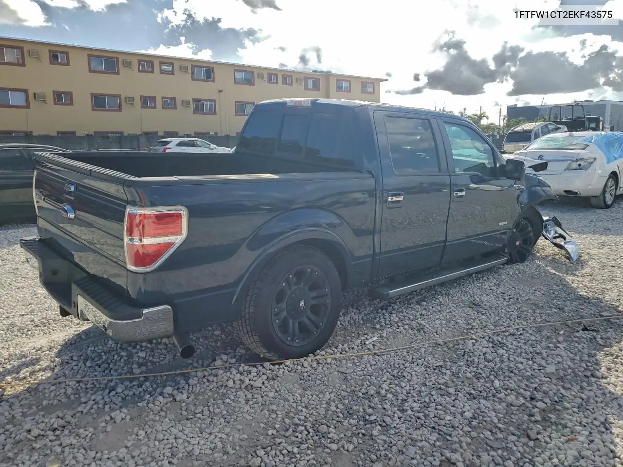 1FTFW1CT2EKF43575 2014 Ford F150 Supercrew