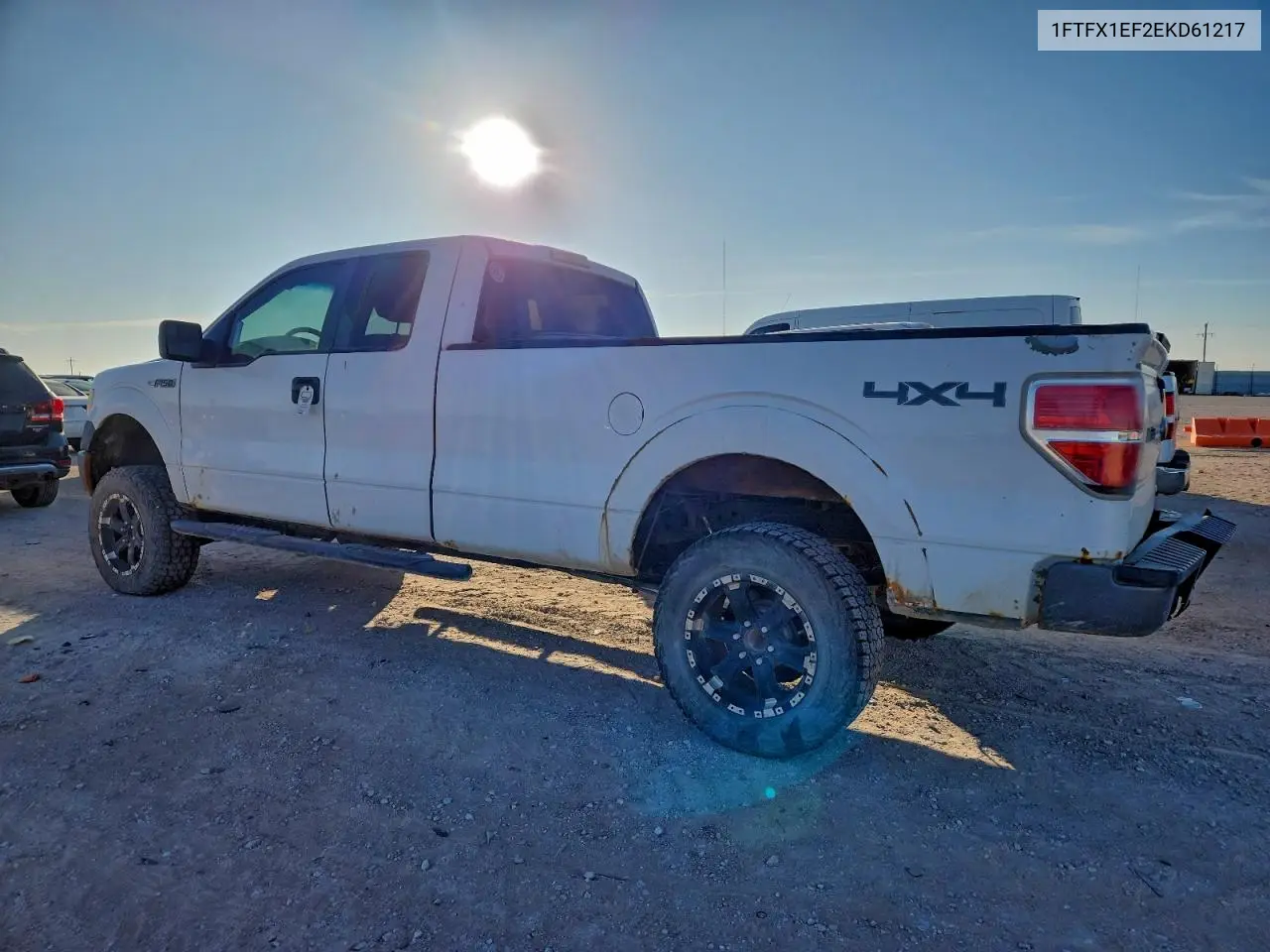 1FTFX1EF2EKD61217 2014 Ford F150 Super Cab