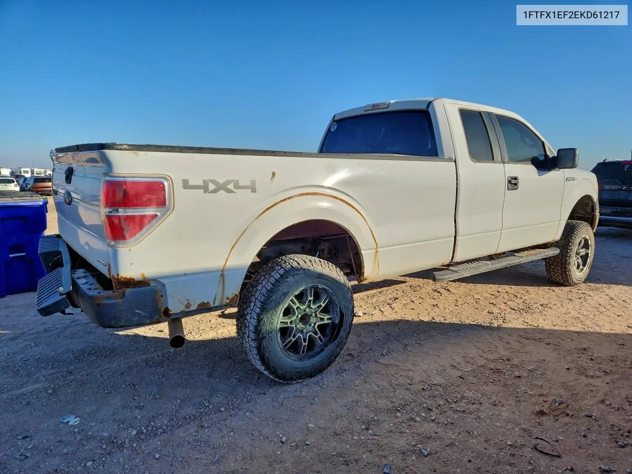 1FTFX1EF2EKD61217 2014 Ford F150 Super Cab