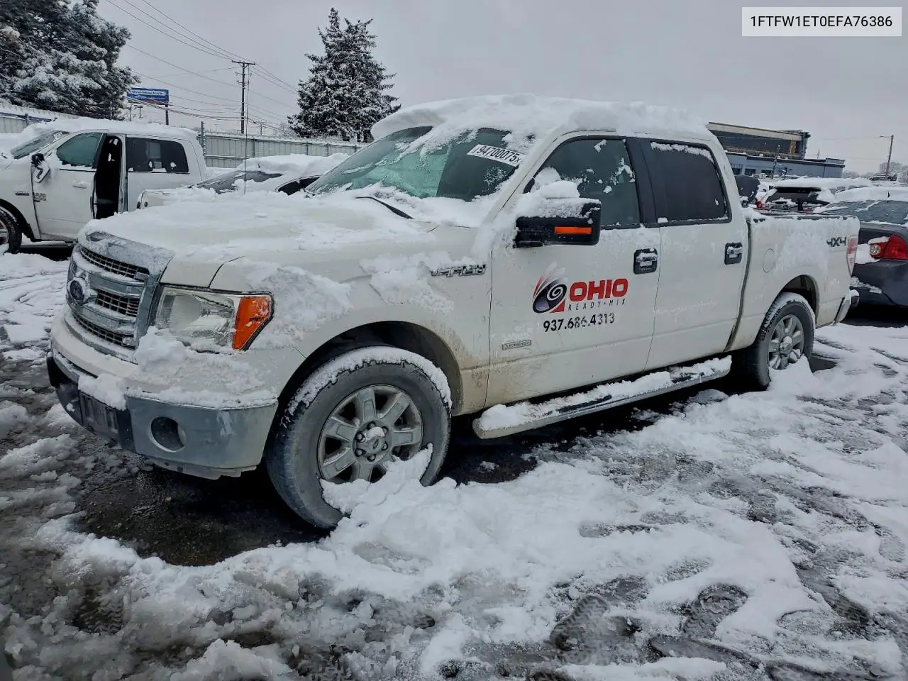 1FTFW1ET0EFA76386 2014 Ford F150 Supercrew