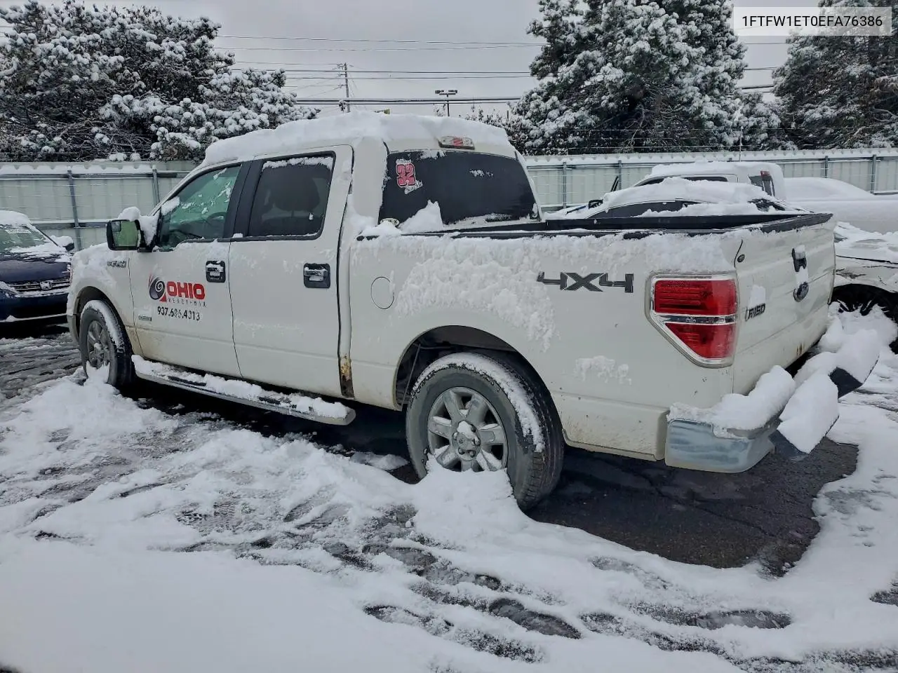 1FTFW1ET0EFA76386 2014 Ford F150 Supercrew