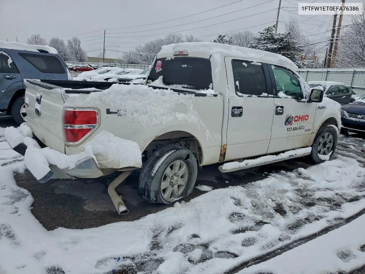 1FTFW1ET0EFA76386 2014 Ford F150 Supercrew