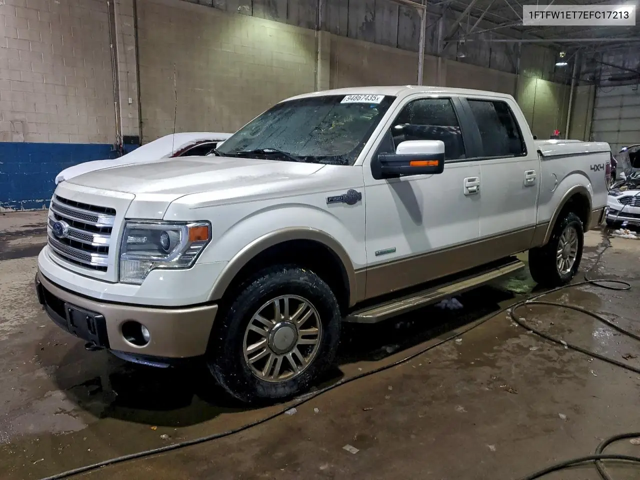 1FTFW1ET7EFC17213 2014 Ford F150 Supercrew