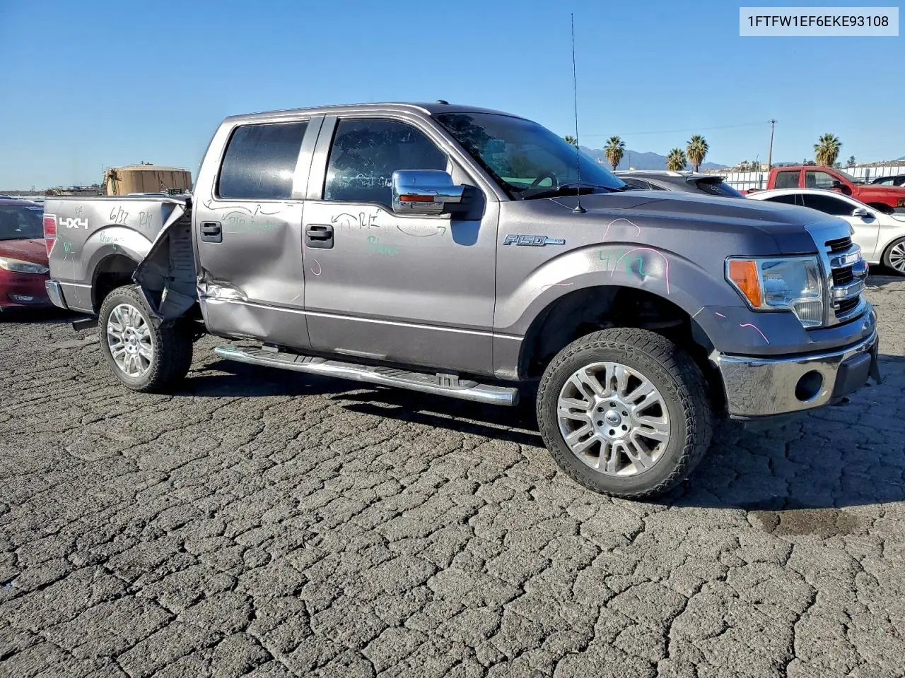 1FTFW1EF6EKE93108 2014 Ford F150 Supercrew