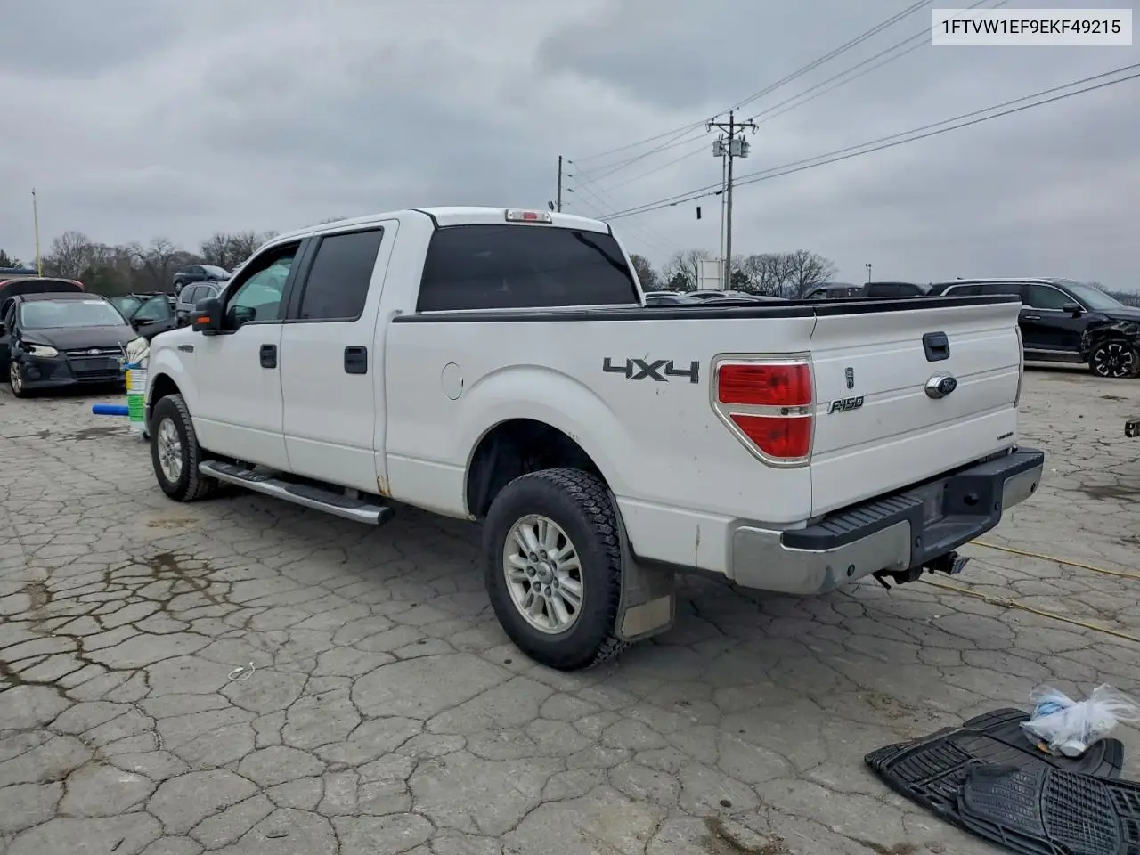 1FTVW1EF9EKF49215 2014 Ford F150 Supercrew