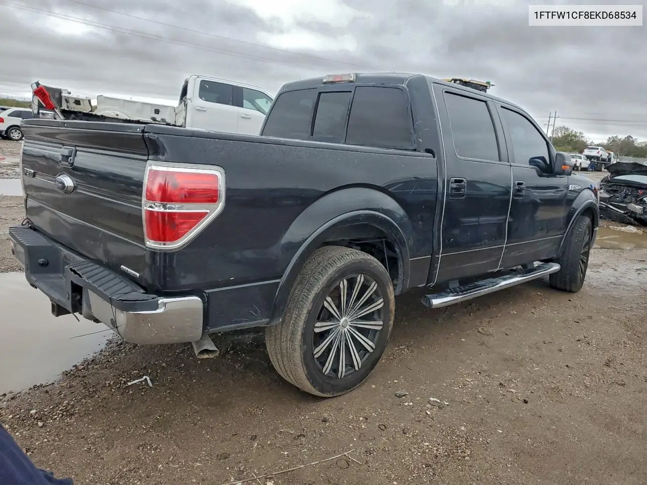 1FTFW1CF8EKD68534 2014 Ford F150 Supercrew