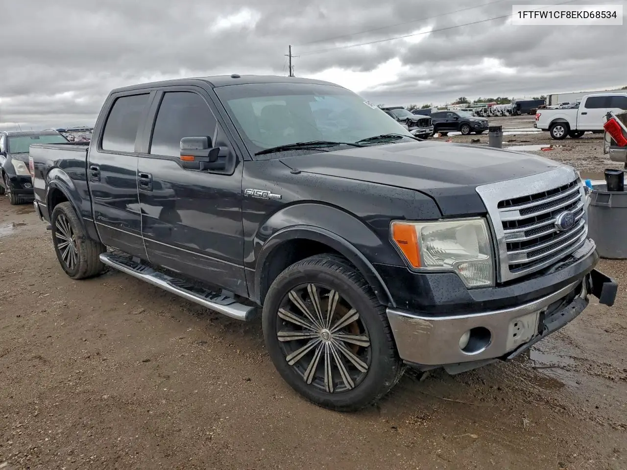 1FTFW1CF8EKD68534 2014 Ford F150 Supercrew
