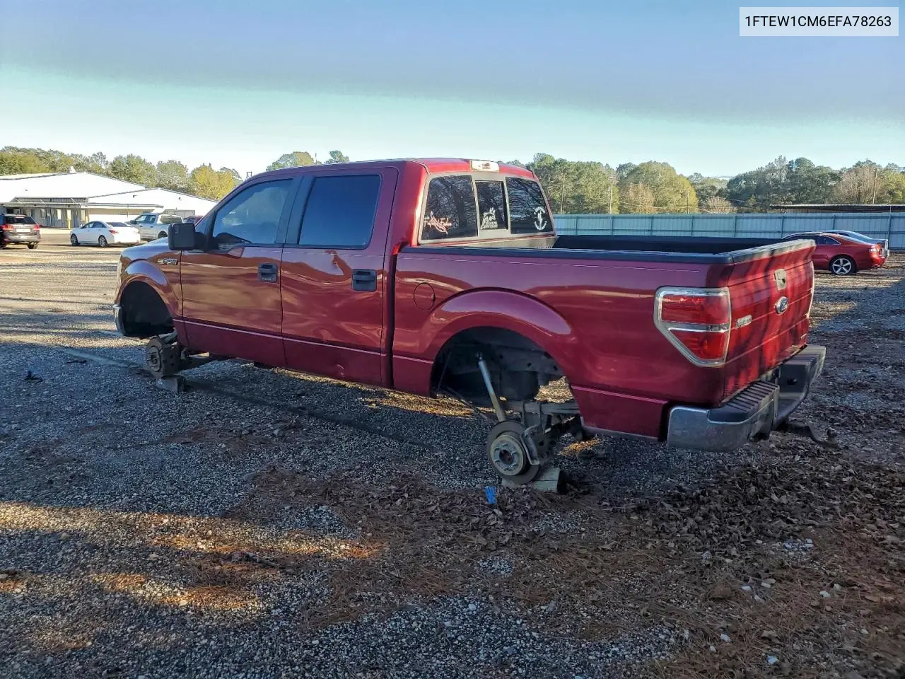 1FTEW1CM6EFA78263 2014 Ford F150 Supercrew