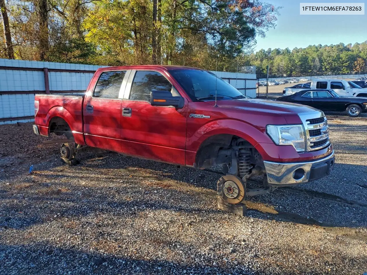 1FTEW1CM6EFA78263 2014 Ford F150 Supercrew