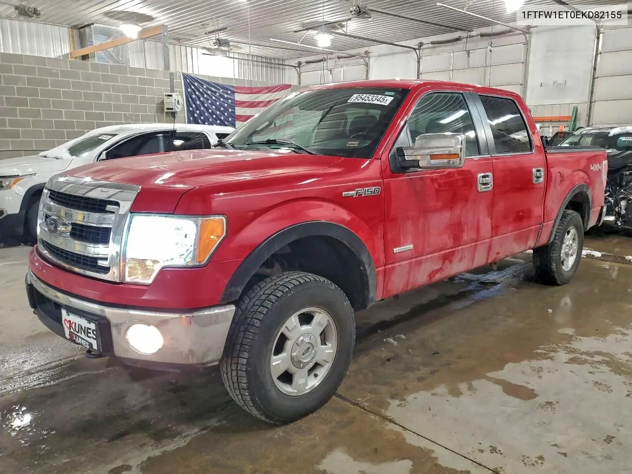 1FTFW1ET0EKD82155 2014 Ford F150 Supercrew
