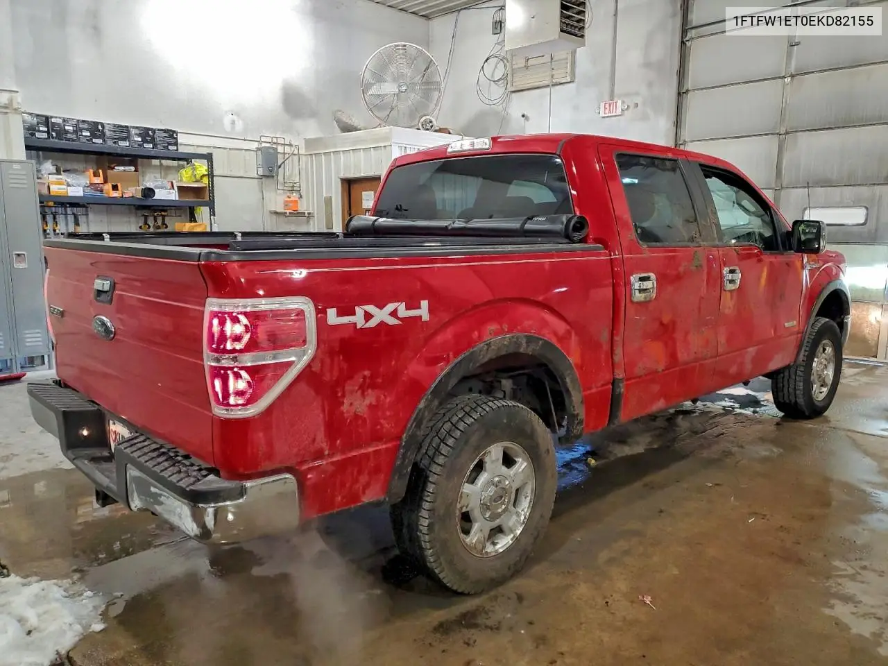 1FTFW1ET0EKD82155 2014 Ford F150 Supercrew