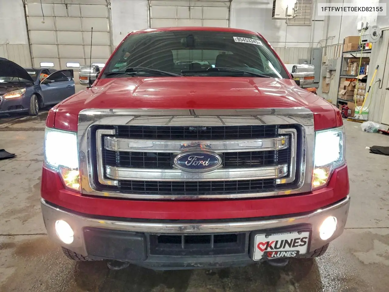 1FTFW1ET0EKD82155 2014 Ford F150 Supercrew