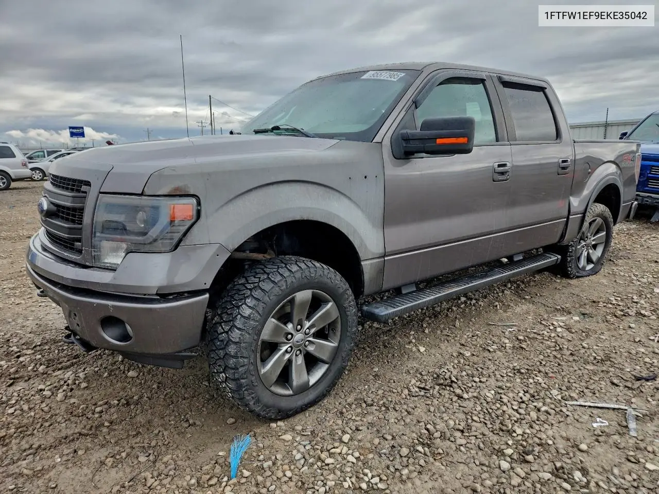1FTFW1EF9EKE35042 2014 Ford F150 Supercrew