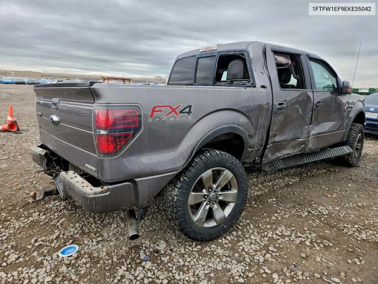 1FTFW1EF9EKE35042 2014 Ford F150 Supercrew