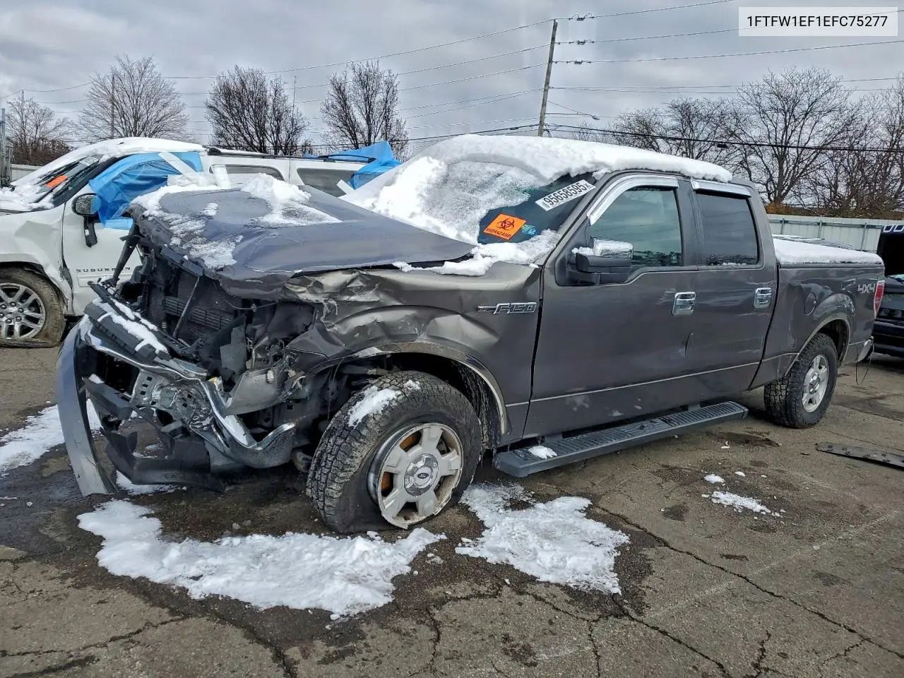 1FTFW1EF1EFC75277 2014 Ford F150 Supercrew