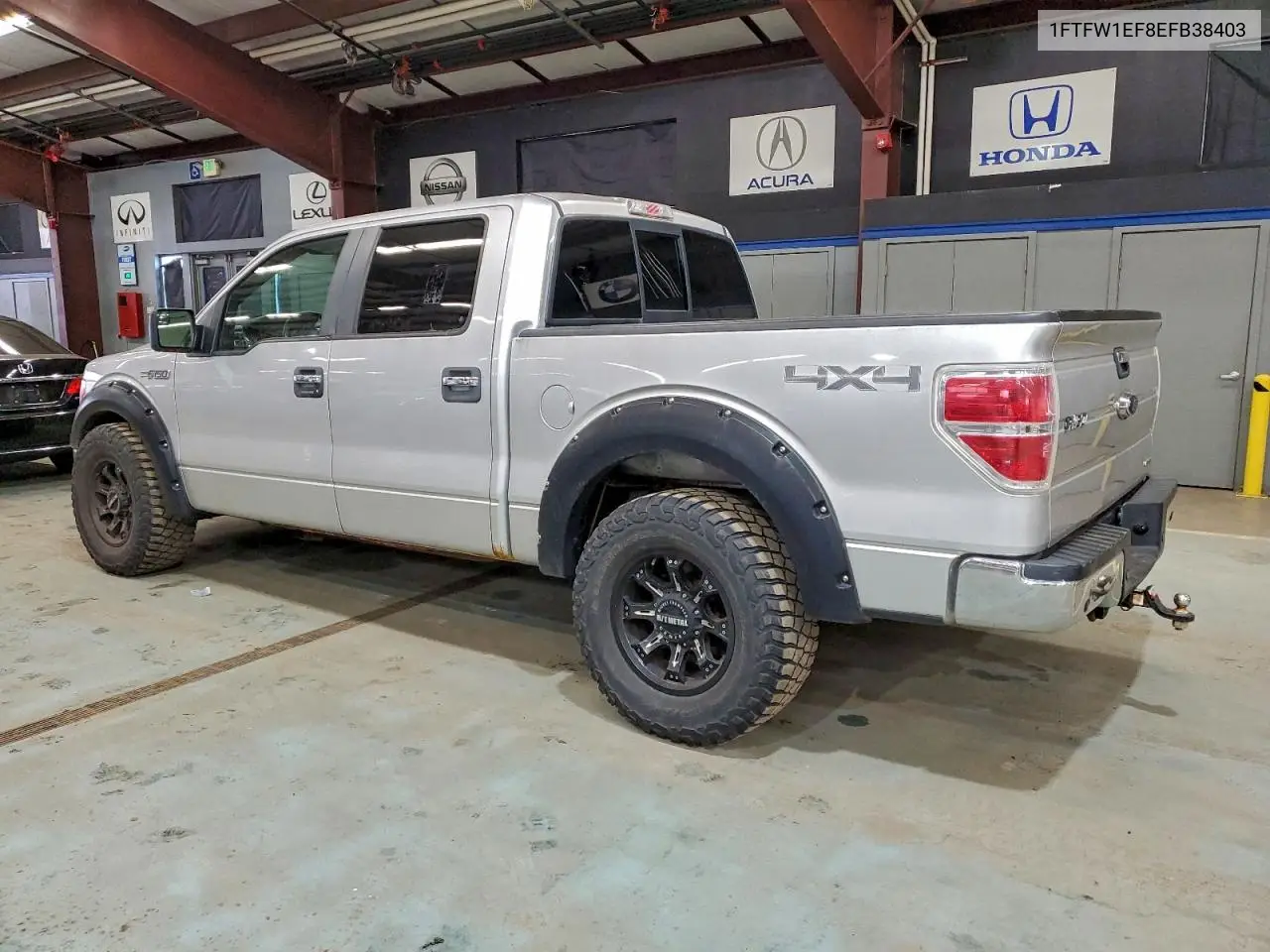 1FTFW1EF8EFB38403 2014 Ford F150 Supercrew