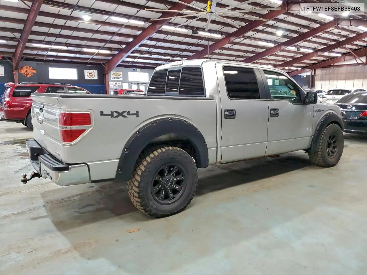 1FTFW1EF8EFB38403 2014 Ford F150 Supercrew