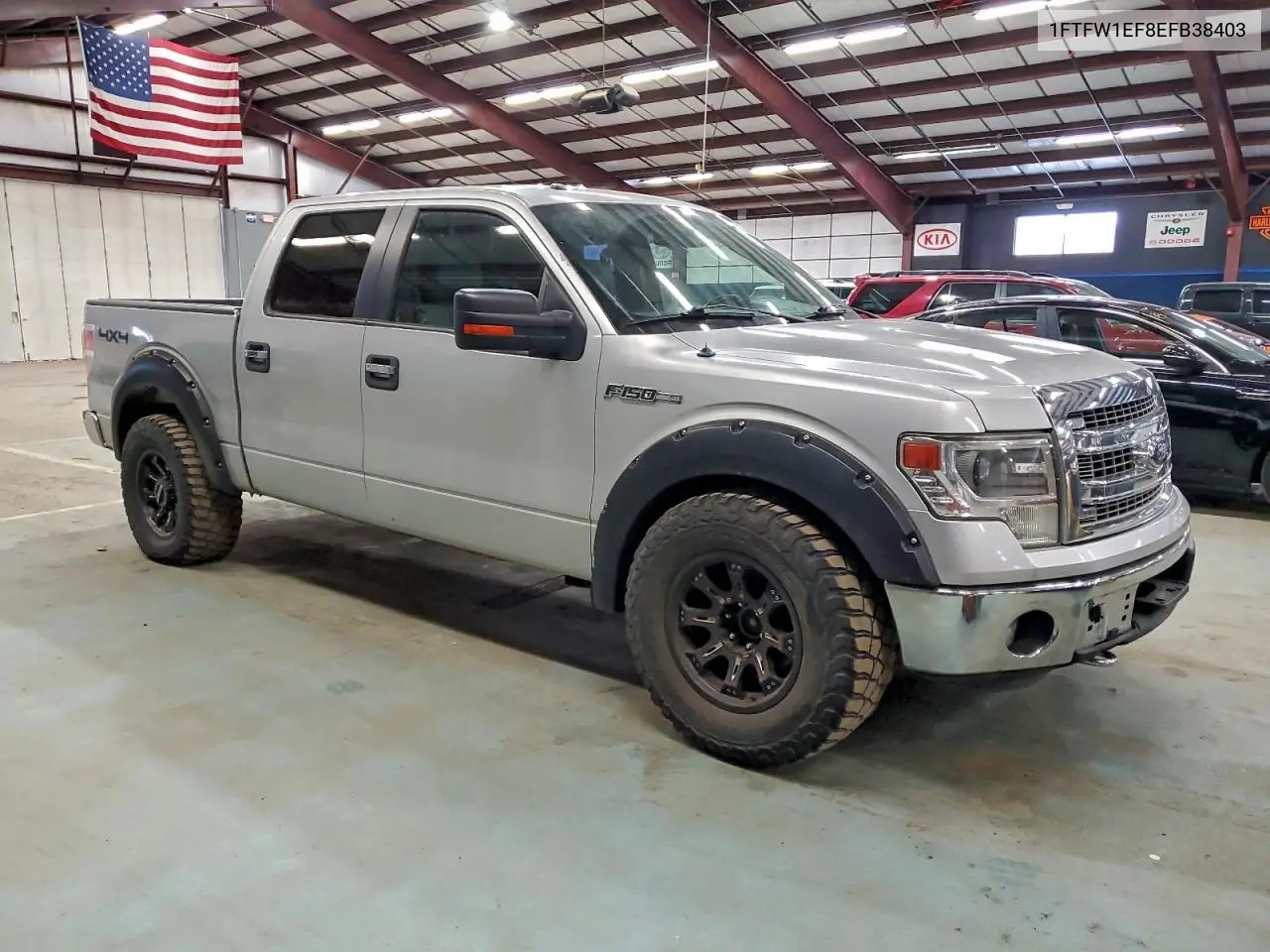 1FTFW1EF8EFB38403 2014 Ford F150 Supercrew