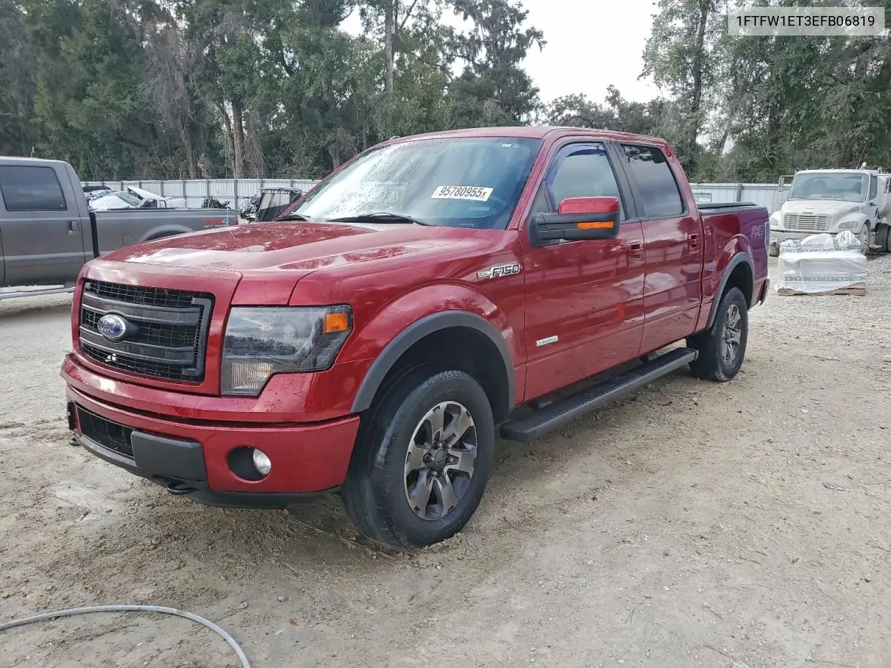 1FTFW1ET3EFB06819 2014 Ford F150 Supercrew