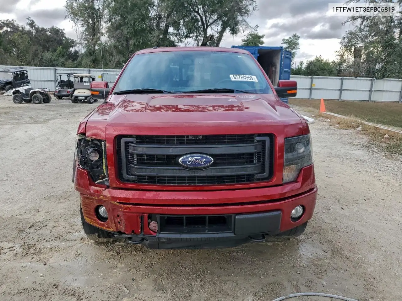 1FTFW1ET3EFB06819 2014 Ford F150 Supercrew