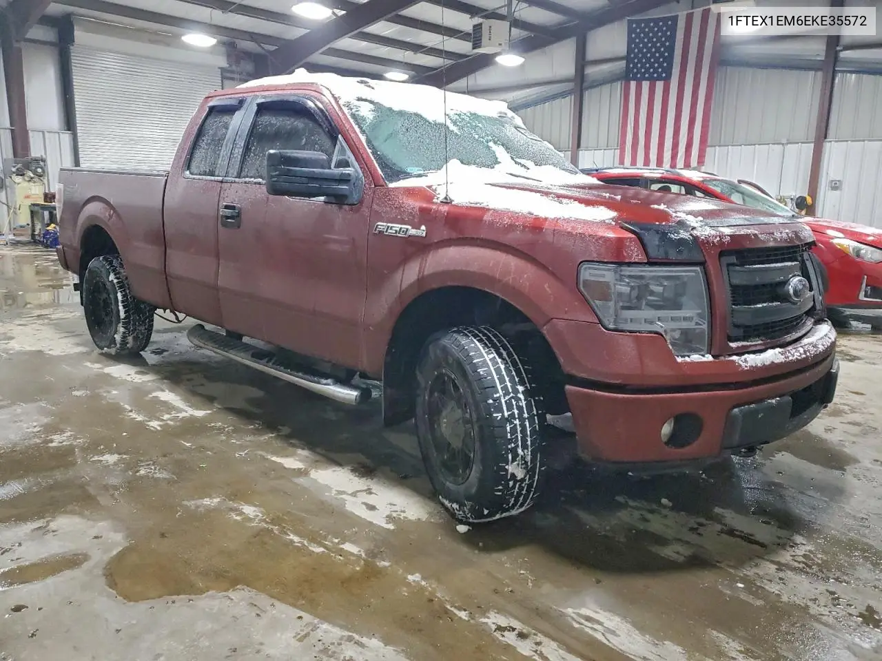 1FTEX1EM6EKE35572 2014 Ford F150 Super Cab