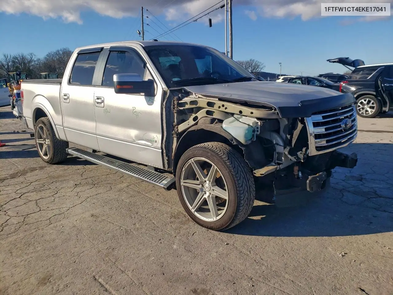 1FTFW1CT4EKE17041 2014 Ford F150 Supercrew