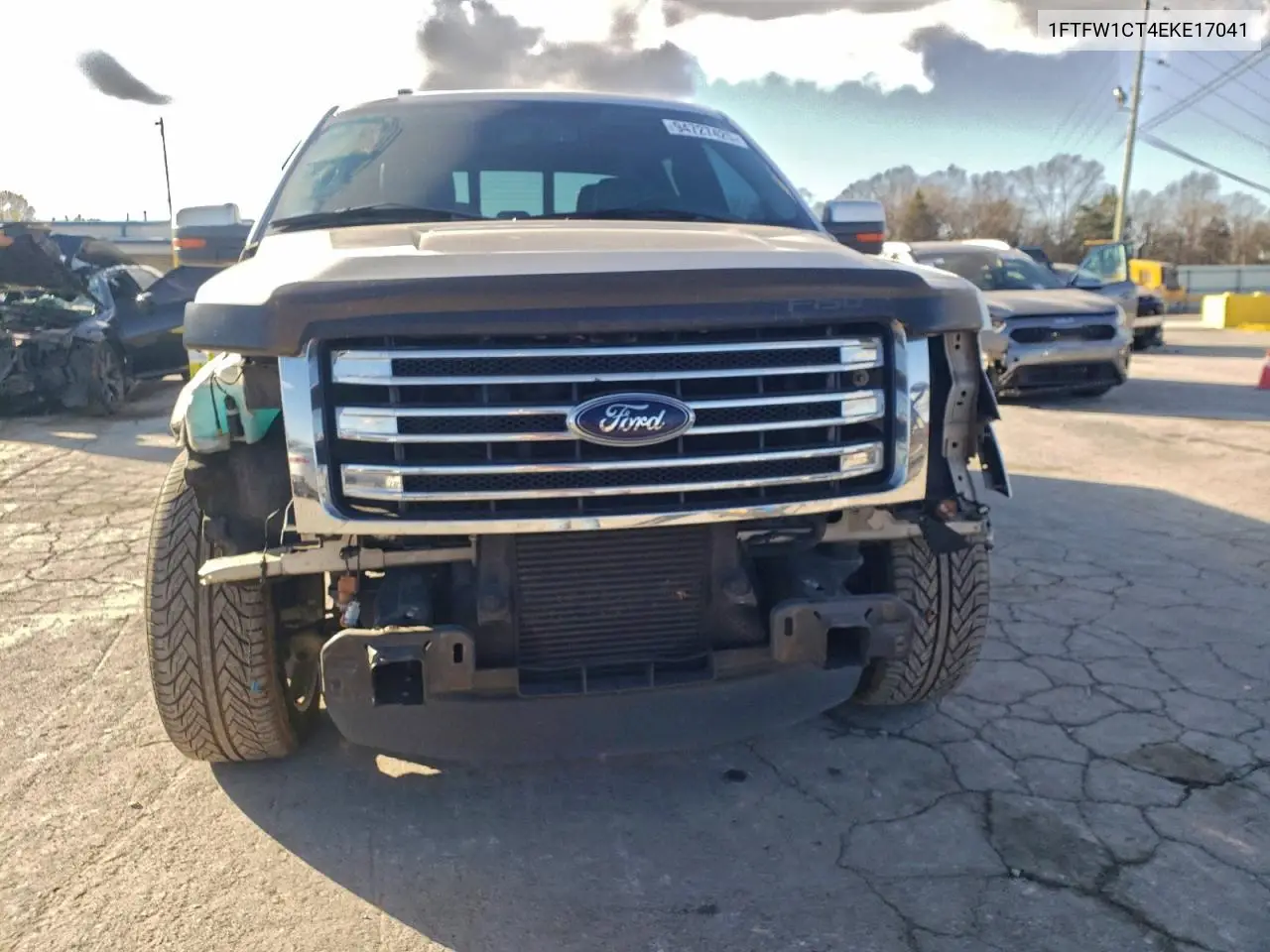 1FTFW1CT4EKE17041 2014 Ford F150 Supercrew