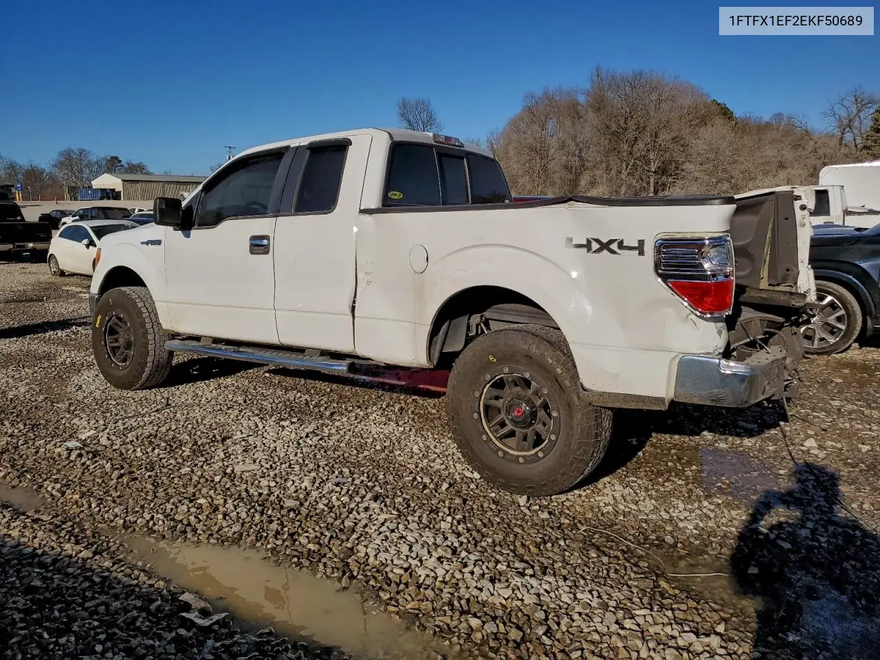 1FTFX1EF2EKF50689 2014 Ford F150 Super Cab