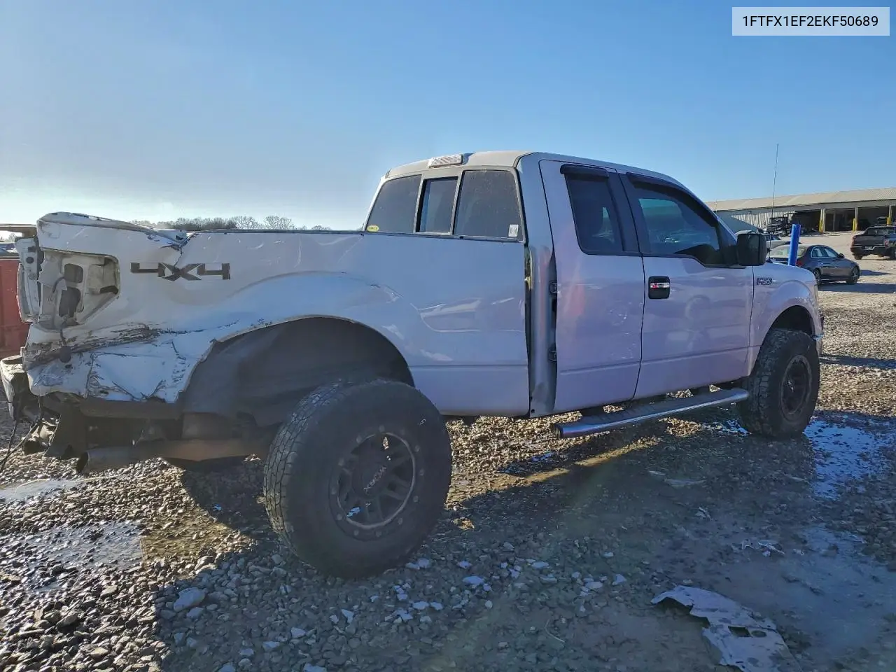1FTFX1EF2EKF50689 2014 Ford F150 Super Cab