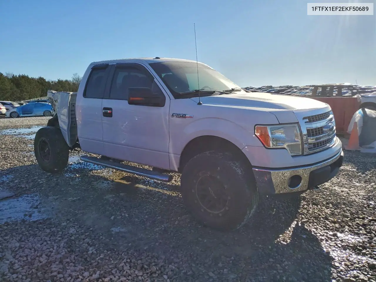 1FTFX1EF2EKF50689 2014 Ford F150 Super Cab