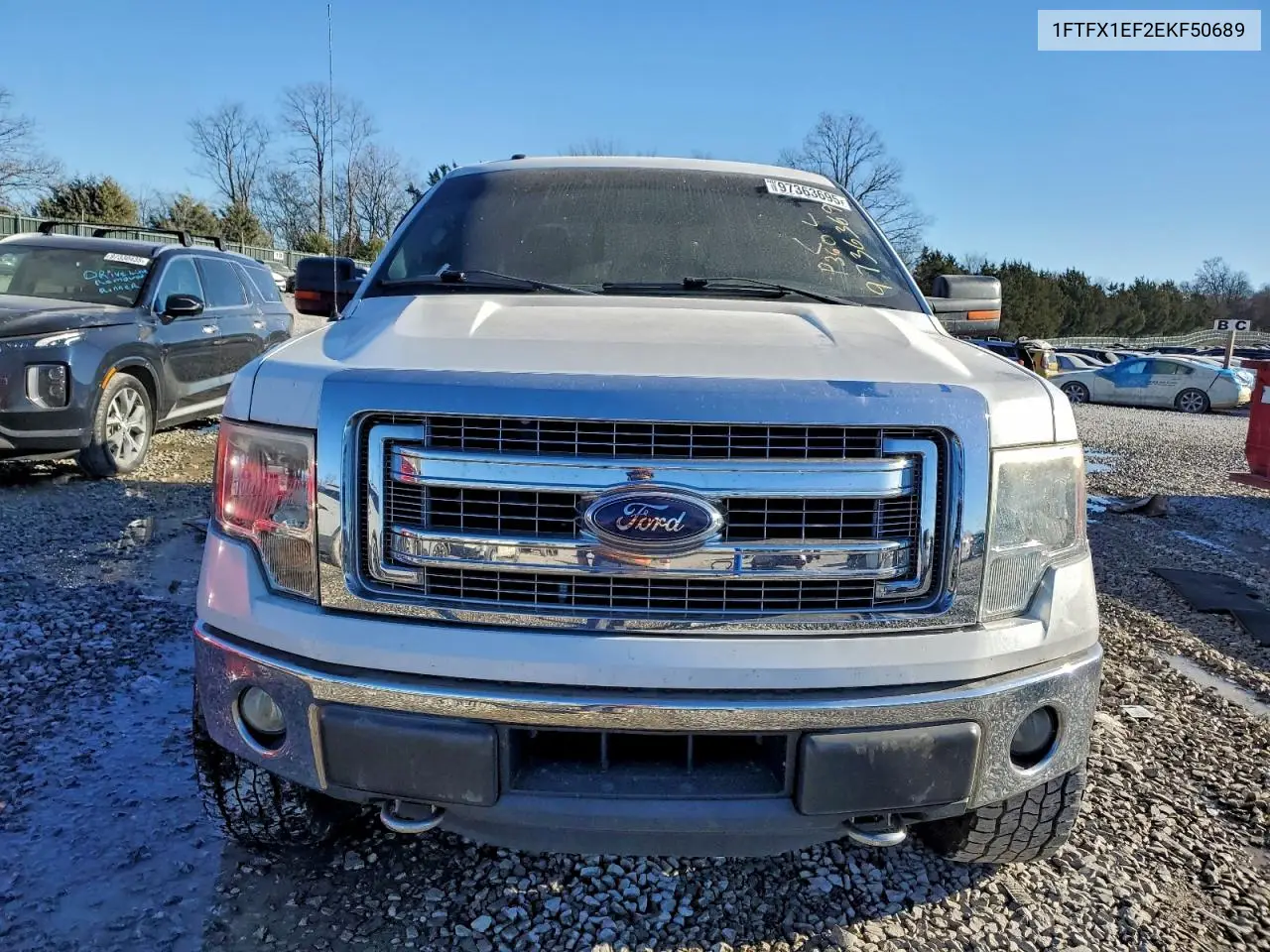 1FTFX1EF2EKF50689 2014 Ford F150 Super Cab