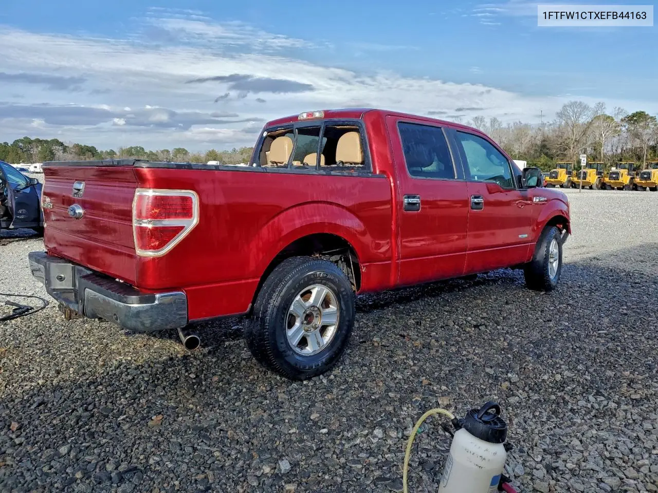 1FTFW1CTXEFB44163 2014 Ford F150 Supercrew